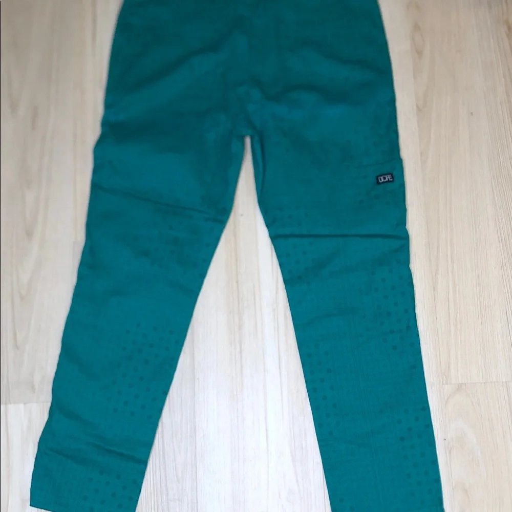 Dope Streetwear Brand Green Patterned Work Flex Pants - Size 40